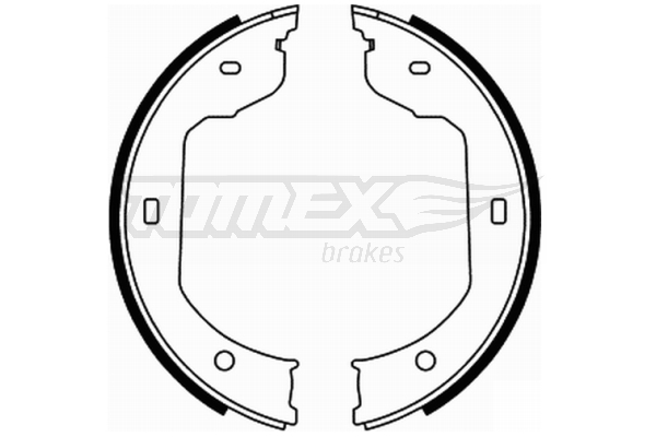 Sada brzdových čeľustí TOMEX Brakes